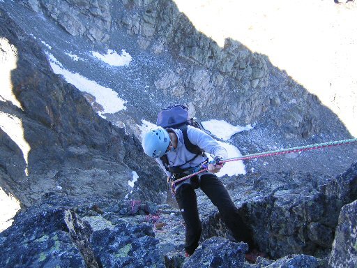 Traversée des petites aiguilles de l&#039;Argentière